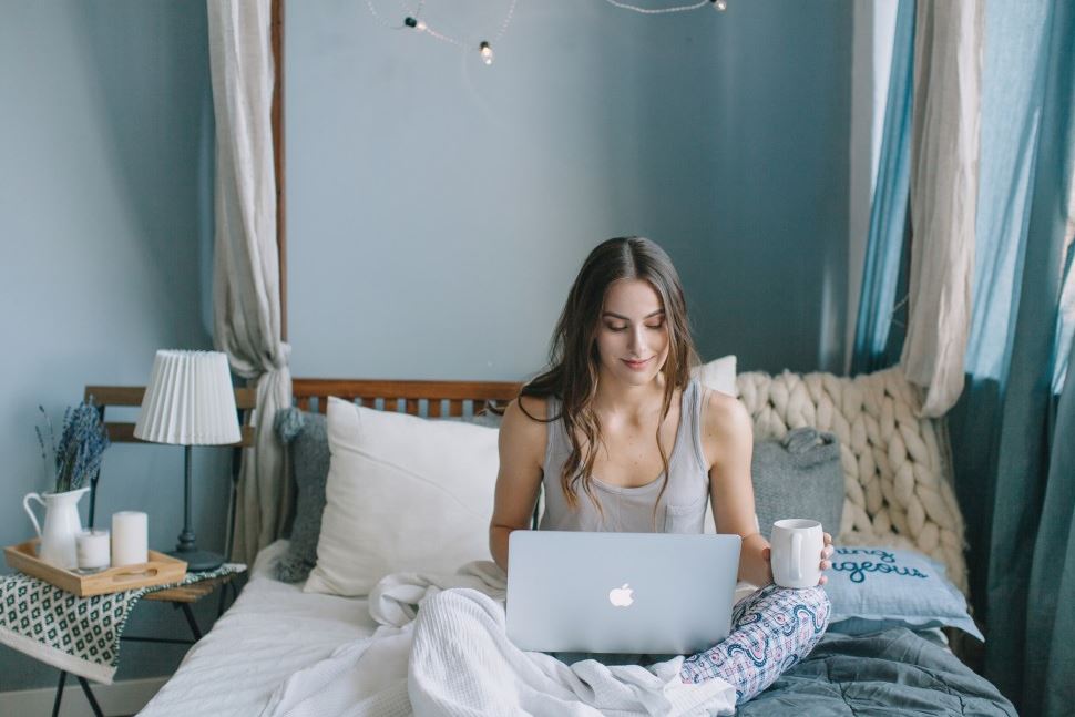 girl in bedroom